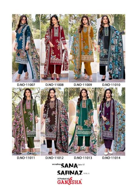 Ganesha sana safina vol 11 cotton kurtis in low price wholesale in tamilnadu